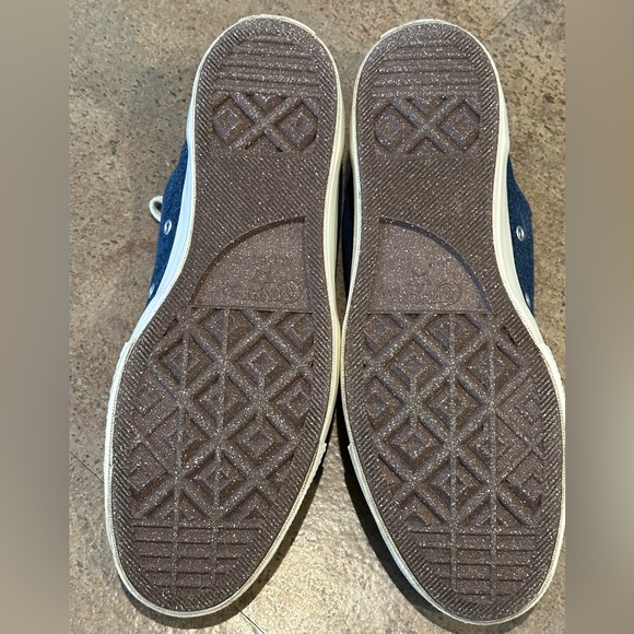 Converse Chuck Taylor Oxford. Custom blue denim. Men’s 10 EUR 44.  Gently used. - Picture 4 of 10